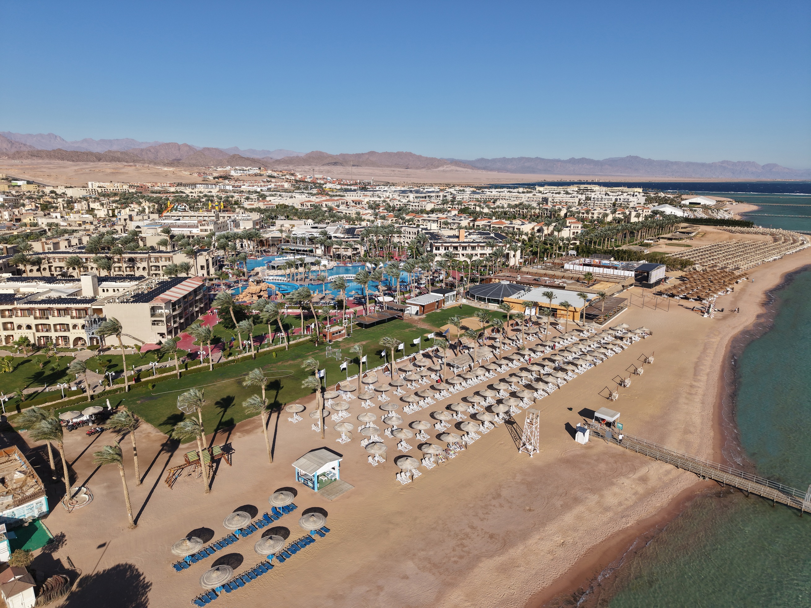 Right on the Sands of Nabq Bay